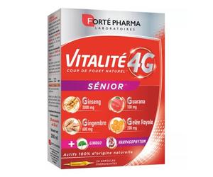 Forté Pharma Vitalité 4G Sénior 20 Ampoules