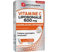 Forté Pharma Complément alimentaire Vitamine C liposomale 500 mg – Gélules végétales, 30 gélules