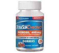 Forté Pharma XtraSlim Chrono Morosil 400 mg 60 Gummies - Pot 60 gummies