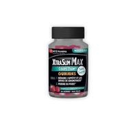 Forté Pharma XtraSlim Max Gummies Coupe‑faim sans sucres – Caroube, Chrome, Zinc – 60 gommes