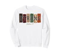 Forte récolte d'automne Merci Dieu Pays Thanksgiving dîner Sweatshirt