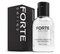 Forte Series Sérum hydratant pour cheveux quotidiens à l'huile d'argan | Huile capillaire d'argan sans sulfate pour homme | Sérum capillaire pour cheveux secs et abîmés | Huile capillaire d'argan pour