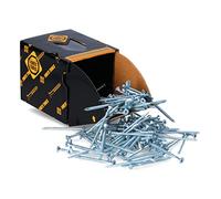 FORTE Tools Lot de 200 vis à bois universelles T15 3,5 x 20 mm (000040113861) à tête fraisée Torx en argent galvanisé