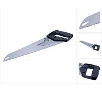 FORTE Tools Scie égoïne 40cm - 7 TPI -Scie Premium , scie à main classique avec poignée ergonomique en caoutchouc, scie pour bois, plastique, etc., avec denture universelle Sweden (000051083436)