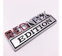 Forten Kingdom 1 pièce Word Redneck Edition pour voiture, camion, pare-chocs, hayon, coffre, lettre, emblème autocollant en métal chromé et noir