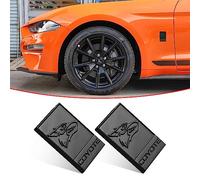 Forten Kingdom Lot de 2 autocollants avec logo Coyote pour voiture ou camion - Noir