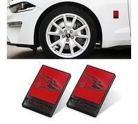 Forten Kingdom Lot de 2 autocollants avec logo Coyote pour voiture ou camion (rouge)