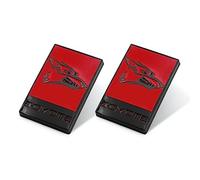 Forten Kingdom Lot de 2 autocollants Coyote pour garde-boue de voiture - Autocollant personnalisé - Emblème - Accessoires de décoration extérieure