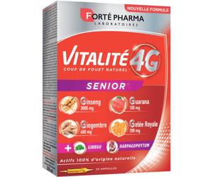 Fortépharma Vitalité 4G Senior 20 Ampoules