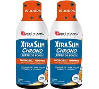 FortePharma XtraSlim Chrono Perte de poids Solution Orale 2x450 ml