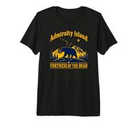 Forteresse de l'ours de l'île de l'Amirauté, Alaska T-Shirt Haut de Gamme
