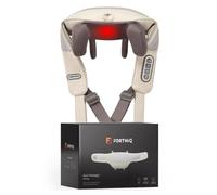 FORTHiQ Masseur de cou semblable à une main pour soulager la douleur des tissus profonds, chaleur et vitesse de massage réglables, masseur de dos avec commandes personnalisables