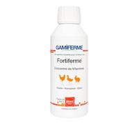 FORTIFERME 300ml aliment complémentaire diététique pour volailles, Palmipèdes, Gibier (renforce l'état général)