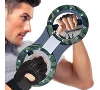 Fortifiant d' -bras | Équipement de musculation ergonomique réglable | Rotation à 360 degrés - Machine à brûler les muscles - Équipement de fitness multifonction pour homme et femme
