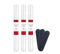 Fortifiant pour Ongles | 3 Pièces Stylo De Réparation D'Ongles Abîmés | Solution Nourrissante pour les Ongles des Pieds,Pour Spa Domestique Manucure Pédicure Salon Adultes Femmes Hommes Seniors
