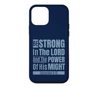 Fortifiez-Vous dans Le Seigneur et dans la Puissance de sa Puissance KJV Coque pour iPhone 12 Mini
