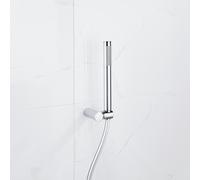 Fortifura calvi ensemble de douche à main avec support de douche à main et flexible lisse chromé SW496810/SW720564/SW706209
