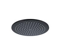 Fortifura Calvi Pomme de douche - 30cm - rond - 6mm - Noir mat SW1139120
