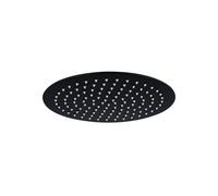 Fortifura Calvi Pommeau de douche 25cm rond 6mm Noir mat SW720553