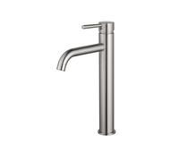 Fortifura Calvi Robinet de lavabo réhaussé H33.1cm à poser Inox brossé SW377857