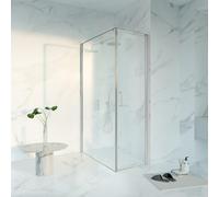 Fortifura Galeria Cabine de douche - 60x120x200 - Profil verre de sécurité - anti calcaire - chromé SW1122467/SW797917/SW797904