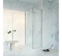 Fortifura Galeria Cabine de douche - 60x90x200 - Profil verre de sécurité - anticalcaire - chrome SW1122467/SW797926/SW797904