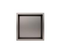Fortifura Galeria Niche encastrable - 30x30x10cm - Inox brossé
