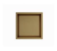 Fortifura Galeria Niche encastrable - 30x30x7cm - Laiton brossé
