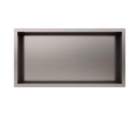 Fortifura Galeria Niche encastrable - 30x62x10cm - Inox brossé