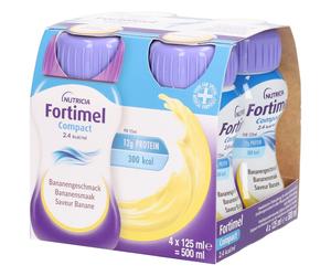 Fortimel Compact 2.4kcal Banane Solution(S) 4x125 ml