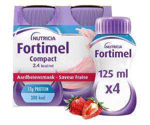 Fortimel Compact 2,4kcal Fraise 4x125ml