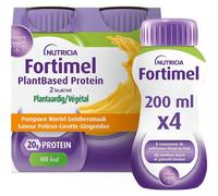 Fortimel PlantBased Protein 2kcal Potiron-Carotte-Gingembre Complément Dénutrition 4x200ml