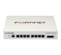 Fortinet FortiSwitch 108F-POE - Commutateur - Géré - 8 x 10/100/1000 (PoE) + 2 x Gigabit SFP - flux d'air d'un côté à l'autre - de bureau, Montable sur rack - PoE+ (65 W) G