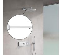 Fortis Bras de douche plat, carré, 50745730PC,
