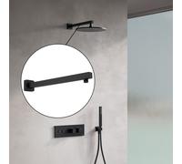Fortis Bras de douche plat, carré, 50745740MB,