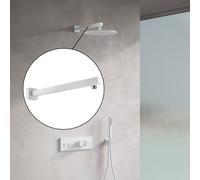 Fortis Bras de douche plat, carré, 50745740MW,
