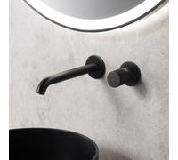Fortis Brera Grip Mitigeur de lavabo mural, PACK avec corps d’encastrement, 7G20801BB,
