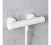 Fortis Brera Mitigeur thermostatique pour 1 sortie, en applique, 78511THMW,