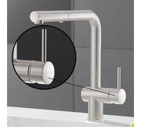 Fortis Brera Poignée de rechange pour robinetterie de cuisine extensible, RK9101C1SS,