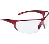 Fortis Comfort Lunettes à branches Polaris,claires, monture rouge, FORTIS