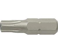 FORTIS Lot de 10 embouts 1/4" DIN3126 C6,3 TX25 x 25 mm avec perçage