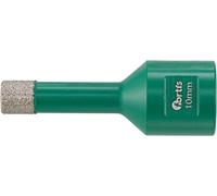 Fortis Mèche diamantée 10 x 60 mm, M14 avec cire de refroidissement , 4063726007865