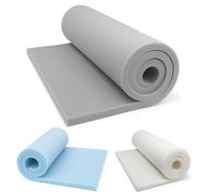 FORTIS POLSTER Plaque en Polyuréthane RG35/43 pour Assise et Couchage 90 x 200 x 6 cm - Mousse de Rembourrage à Découper pour Canapé, Matelas et Banquette