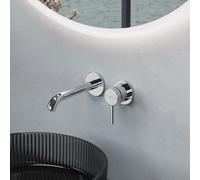 Fortis round Mitigeur mural de lavabo, pour corps d’encastrement Toya, 7820810PC,