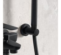 Fortis Support de douchette, métal, rond, 5318600MB,
