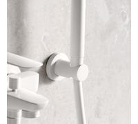 Fortis Support de douchette, métal, rond, 5318600MW,