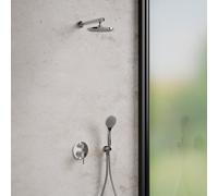 Fortis Toya round Ensemble de douche avec mitigeur, corps d'encastrement, douche de tête et set de douche, 7869100PC#SET2,