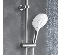 Fortis Wellness Douchette Push avec 3 jets, 15510PC,