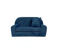 FORTISLINE Canapé pour enfant, dépliable, 78 x 45 x 40 cm, en velours, avec surface de couchage de 104 cm, mini canapé pour chambre d'enfant, housse amovible et lavable, certifié Oeko-TEX Standard 100