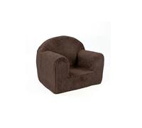 FORTISLINE Fauteuil Enfant en Velours Côtelé 40 x 33 x 39 cm - Petit Fauteuil en Mousse avec Housse Lavable - Assise pour Chambre d’Enfant - Certifié Oeko-TEX - Fabriqué dans l’UE